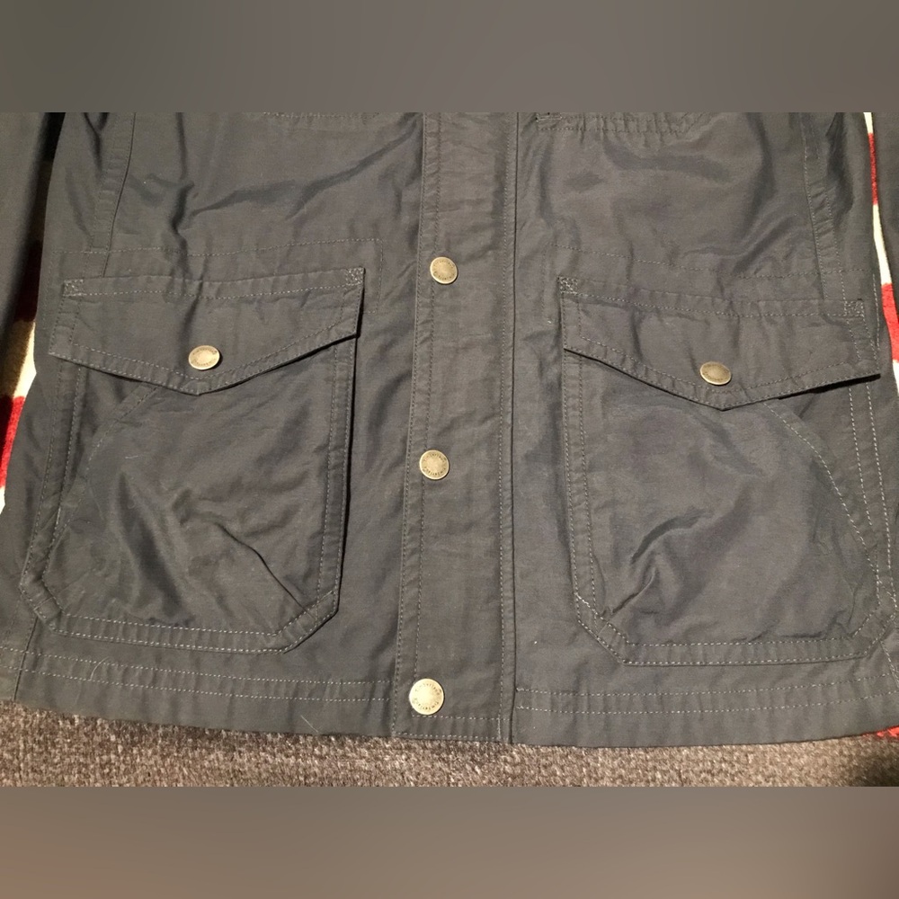 Vintage TIMBERLAND ANORAK MOUNTAIN UTILITY Jacket M Navy North Face Steep Rlpc x - Picture 7 of 12